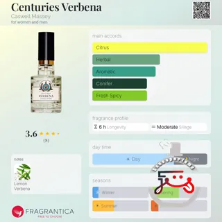 Centuries Verbena Caswell Massey